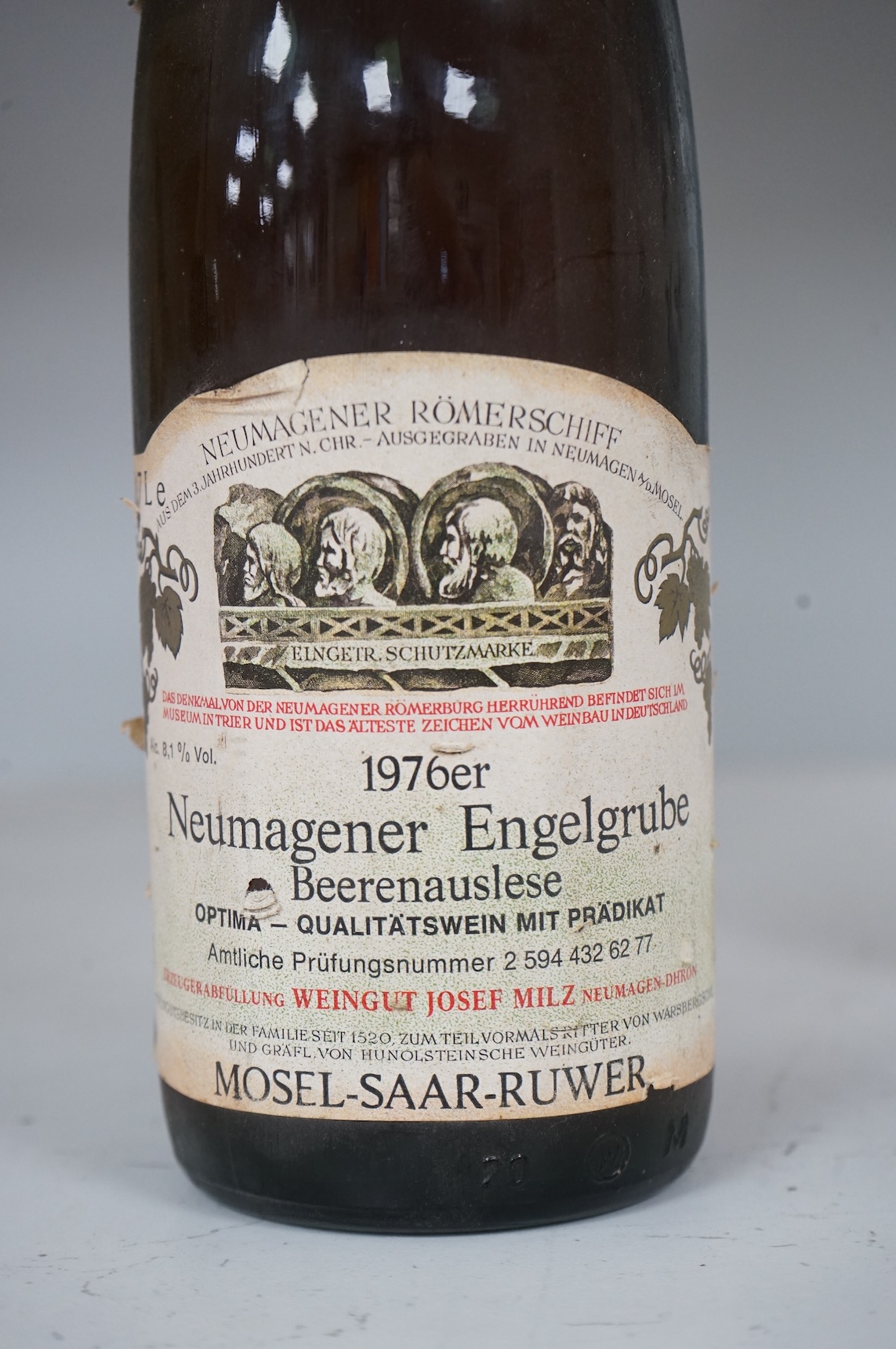 A bottle of 1976 Neumagener Engelgrube